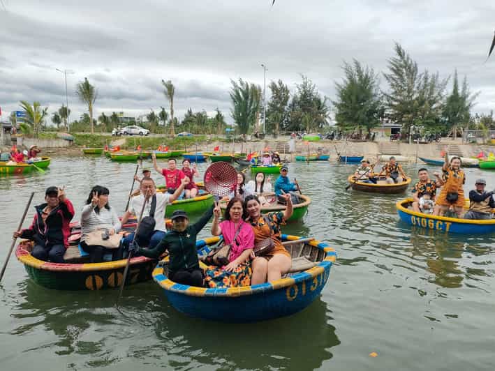 Hoi An: Basket Boat Ride in the Coconut Forest - Crab fishing and local net casting