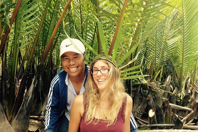 Hoi An Basket Boat Tour & cooking class(local market, boating, fishing crab...) - Bay Mau Coconut Forest by round bamboo boat