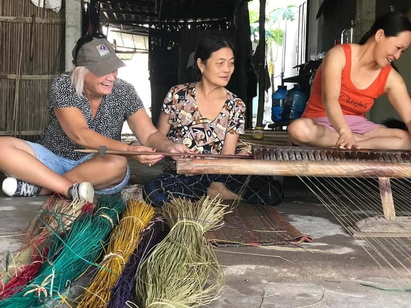 HOI AN Biking River Islands, Village Crafts PRIVATE TOUR - Kim Bong carpentry and the work behind the souvenirs
