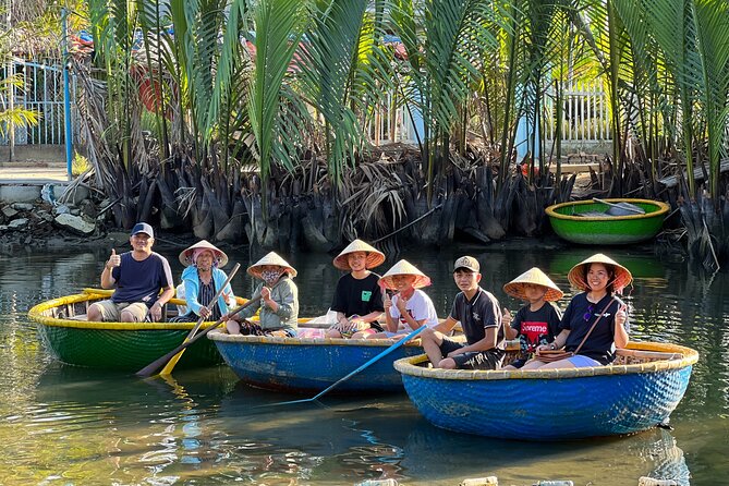HOI AN Biking Vegetable Village, Basket Boat, Coconut Forest - Working the Gardens at Tra Que