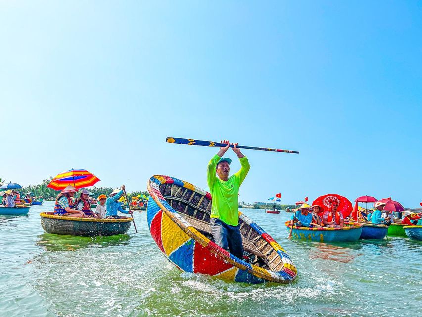 Hoi An: Cam Thanh Basket Boat Ride - Entering Bay Mau’s coconut channels
