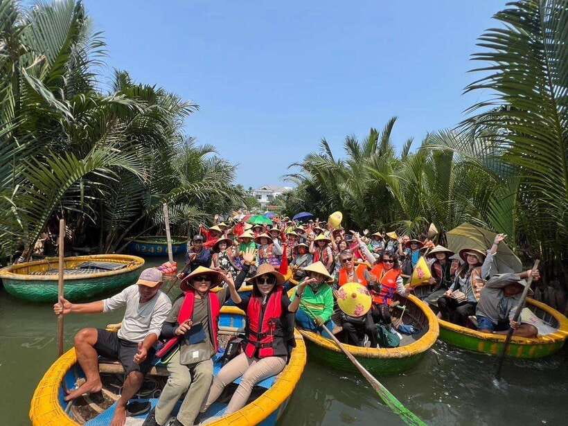 Hoi An: Coconut Basket Boat Ride by Hangcoconut - What the scenery is really like