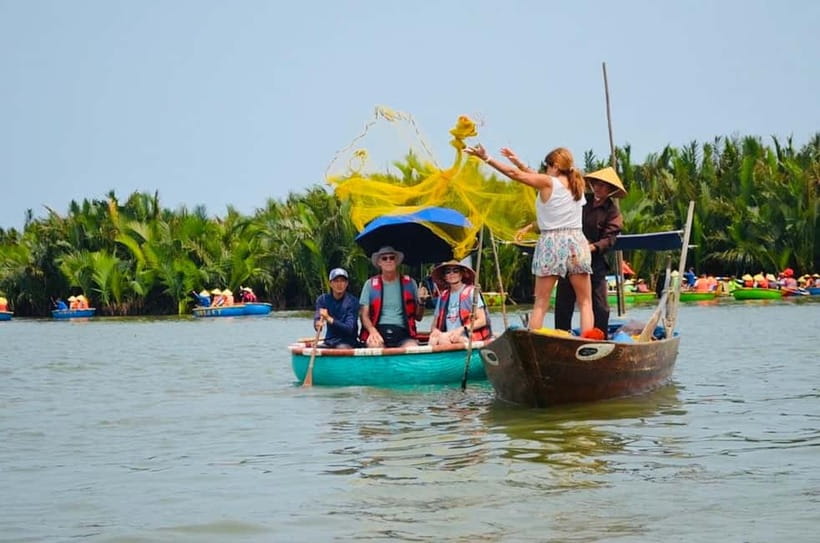 Hoi An Coconut Basket Boat Riding With Two-Way Transfers - A Short Ride Into Cam Thanh’s Coconut Waterways
