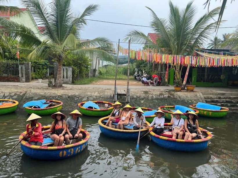 Hoi An Coconut Basket Boat Riding With Two-Way Transfers - Fishing Lessons and Small Tasks on the Water