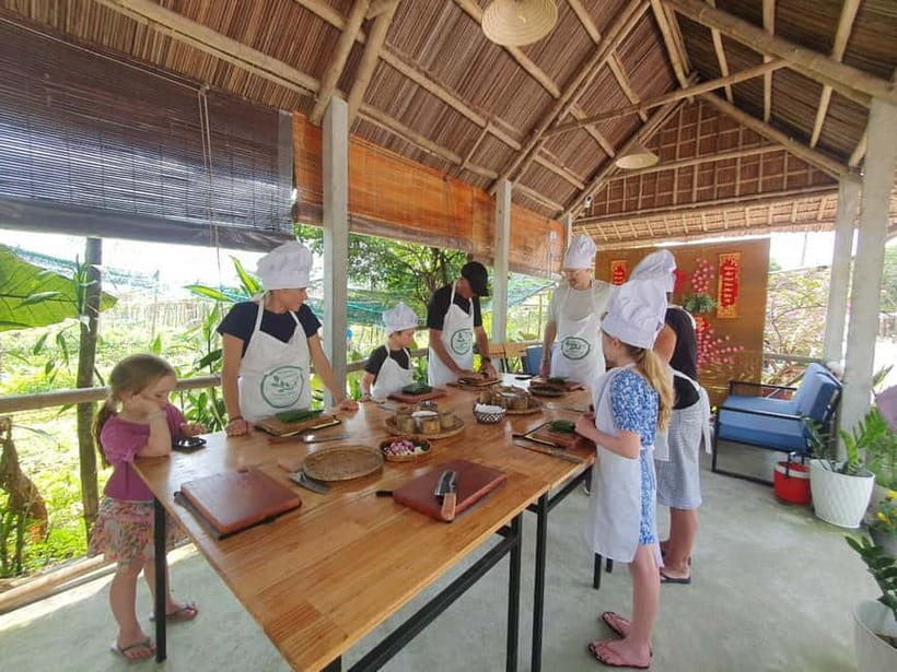 Hoi An Coconut Boat, Lantern Making & Cooking Class Organic - Key points at a glance