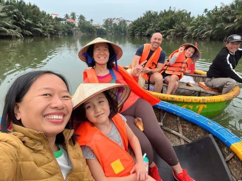 Hoi An Coconut Boat, Lantern Making & Cooking Class Organic - Making a Hoi An lantern by hand