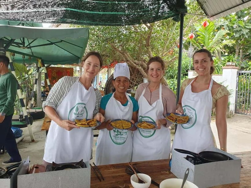 Hoi An Coconut Boat, Lantern Making & Cooking Class Organic - Starting at Thanh Dong Organic Garden