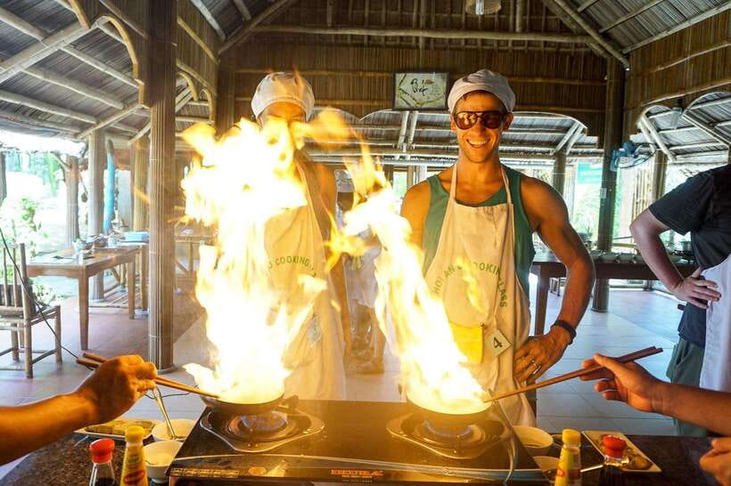 Hoi An: Cooking Class + basket boat (free transfer in Hoian) - Key points at a glance