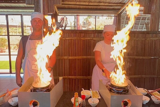 Hoi An cooking class with Basket Boat Tour - The cooking class, with food you can repeat at home