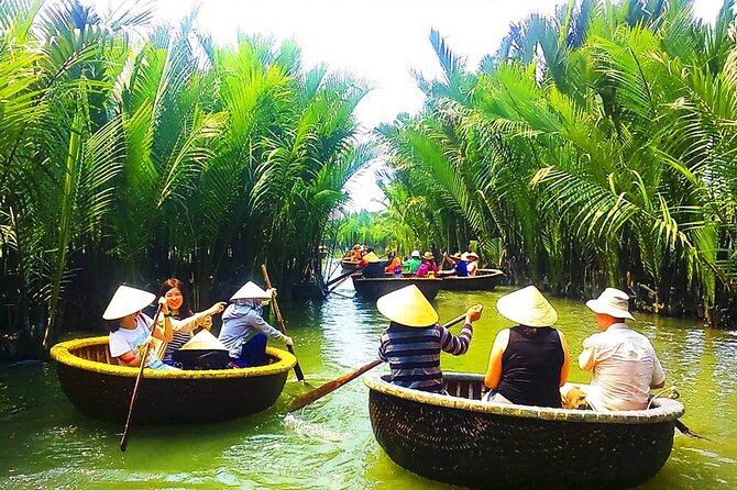 Hoi An: Cooking Class with Market, Lantern Making, Basket Boat - Cam Thanh Village and the coconut palm waterways