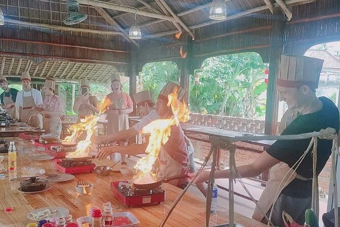 Hoi An Cooking Class with Market Visit - The Vietnamese basket boat ride at Cam Thanh