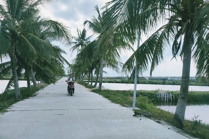 Hoi An Countryside Discovery Tour By Motorbike - Local food - Cam Thanh, the basket boat, and purple-crab fishing