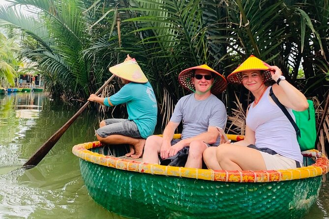 Hoi An Countryside PRIVATE TOUR - Highlights and Hidden Gems - Bay Mau Coconut Forest and the round bamboo boats