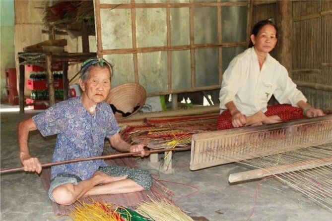 Hoi An Countryside Tour:CamKim Island, Craft Villages&Basket Boat - Mat Weaving and Noodle Making in Rural Hoi An