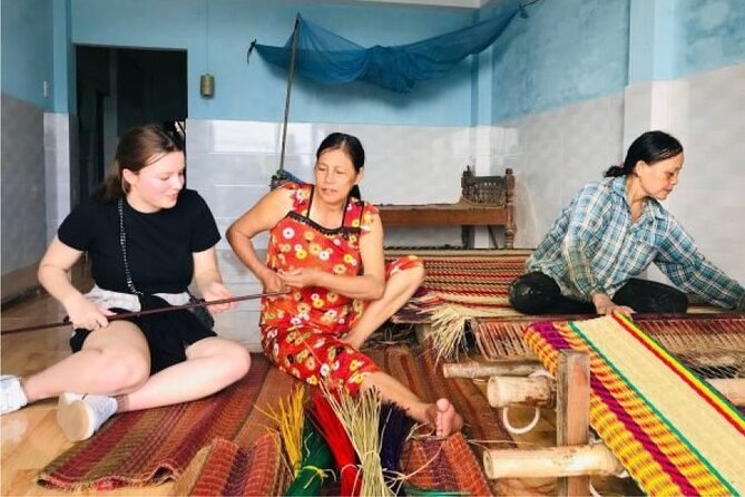 Hoi An Countryside Tour:CamKim Island, Craft Villages&Basket Boat - Coffee, Rice Crackers, and Duy Nghia