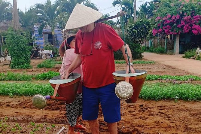 Hoi An Countryside Tour with Bamboo Basket Boat Rowing , Buffalo Ride, Farming - What to bring and what to clarify