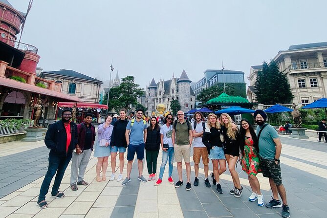 Hoi An/ Da Nang - Ba Na Hills - Golden Bridge Deluxe Small group - Walking across the Golden Bridge