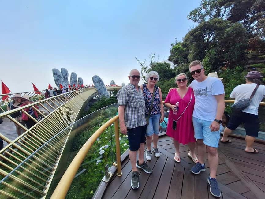 Hoi An/Da Nang: Golden Bridge - BaNa Hills Small Group Tour - Across the second cable car to the French Village