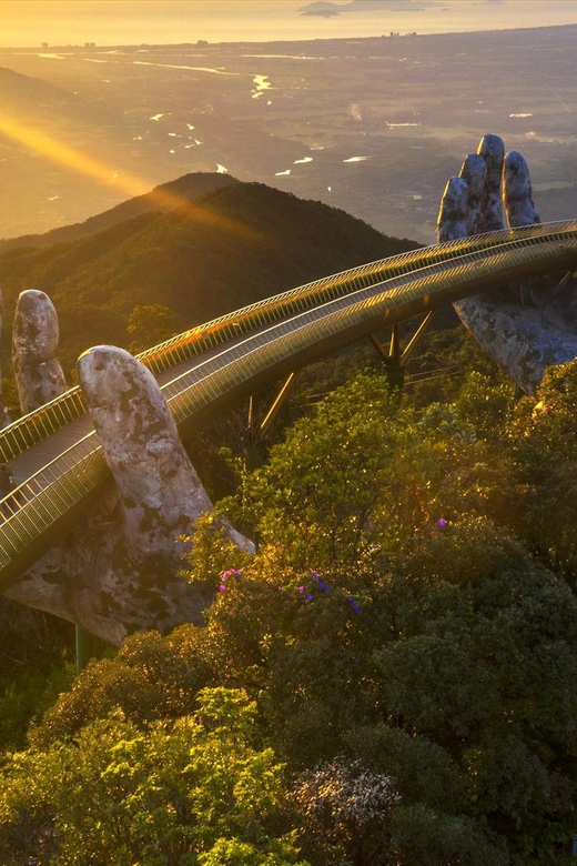 Hoi An/Da Nang : Golden Bridge , Marble Mt & Lady Buddha - Marble Mountains, caves, and pagodas