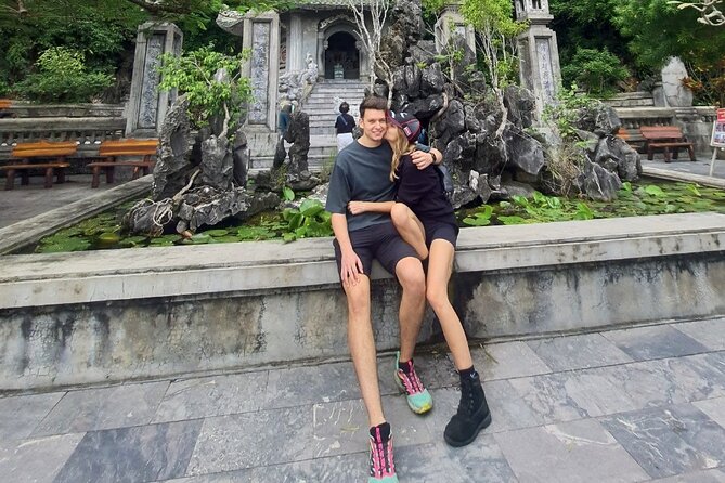 Hoi An/Da Nang: Golden Bridge, My Son Sanctuary & Marble Mountain - Lady Buddha above Da Nang Bay