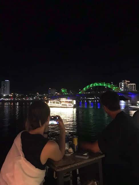 Hoi An: Da Nang Sunset Views & Han River Night Cruise - The Han River cruise beneath Da Nang’s bridges