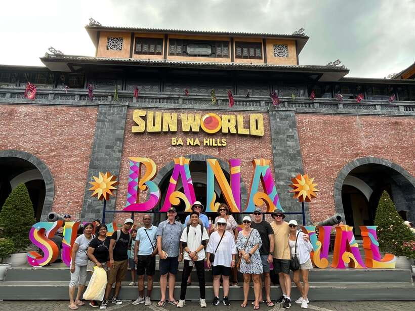 Hoi An / Da Nang to Ba Na Hills Day Trip with Golden Bridge - Walking across the Golden Bridge