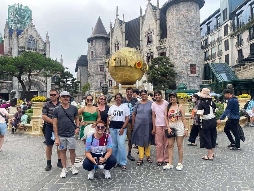Hoi An / Da Nang to Ba Na Hills Day Trip with Golden Bridge - Fantasy Park: rides, films, and extra charges