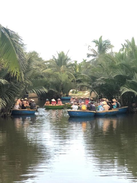 Hoi An : Discover Coconut Village on Basket Boat Ride - Entering the water coconut forest