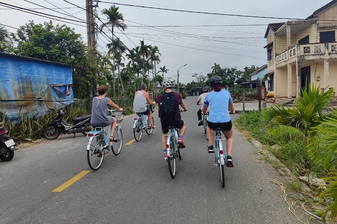 Hoi An Half-Day Bicycle Tour: Visit Herb Village, Row Basket Boat - Shrimp farms, rice paddies, and local animals