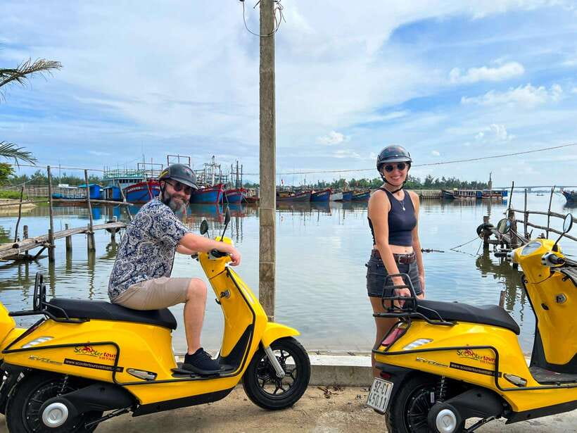 Hoi An: Half-day Electric Scooter Countryside Adventure - Rice fields on the way to Tra Que