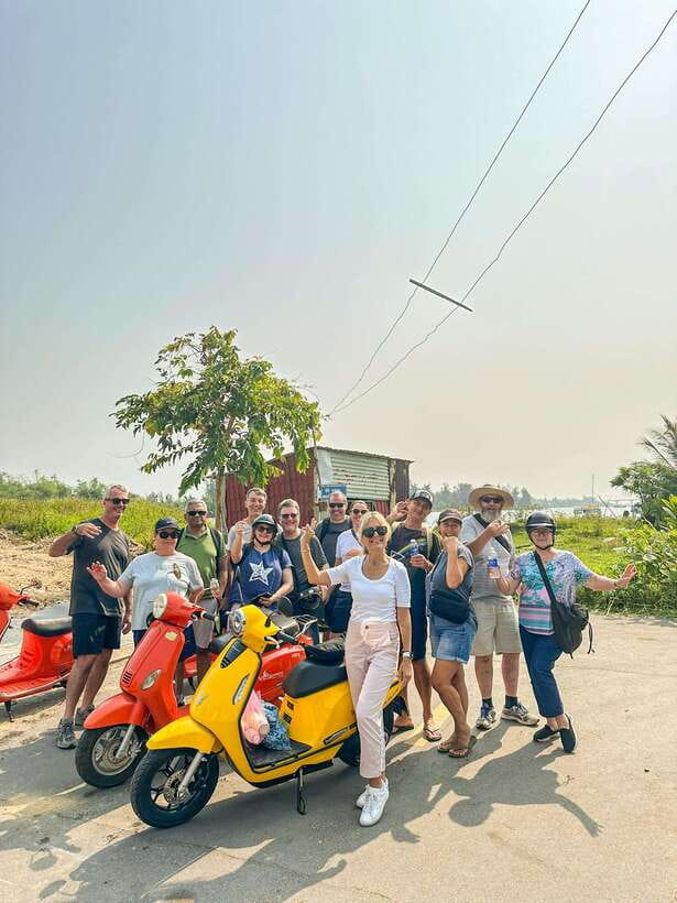 Hoi An: Half-day Electric Scooter Countryside Adventure - Cam Nam’s boat yards and family traditions