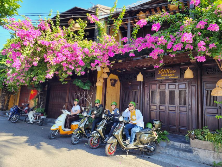 Hoi An Highlights and Hidden Gems Tour by Vespa - Hoi An food served at a local family dining place