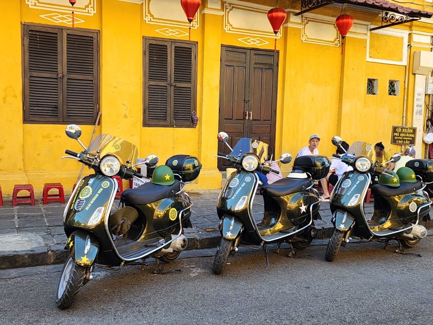 Hoi An Highlights and Hidden Gems Tour by Vespa - Safety, comfort, and riding as a passenger