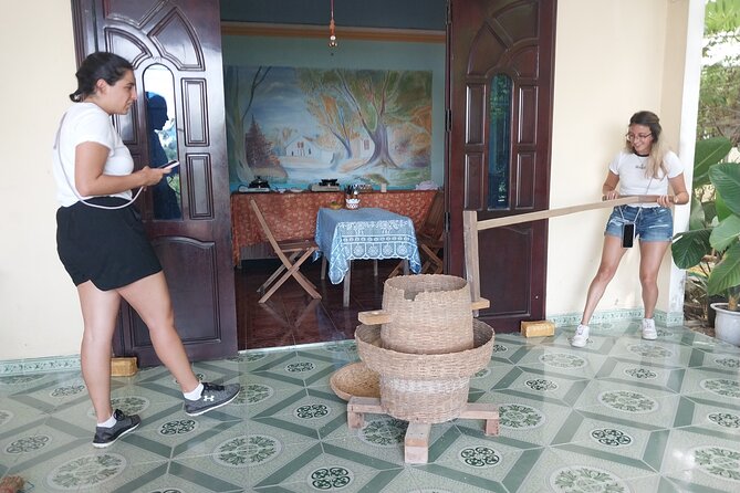 Hoi An Home Hosted Meal in Rice Farmer Home - Helping Prepare Dinner in the Family Kitchen