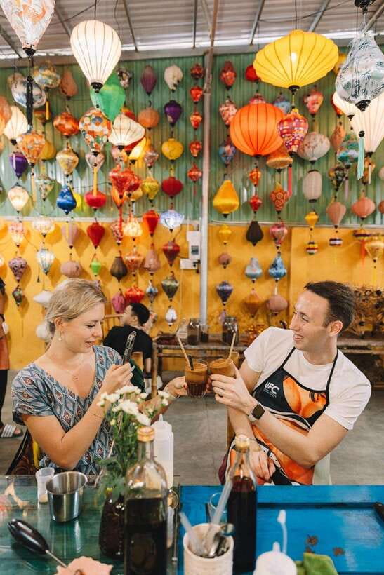 Hoi An: Lantern and Coffee Making Class - Starting with the Phin filter