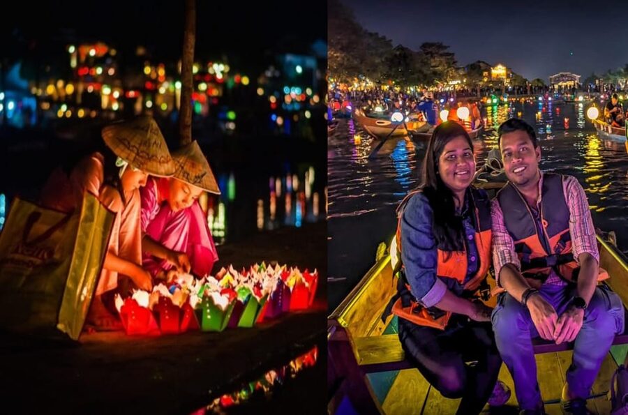 Hoi An : Lantern Boat Ride & Release Lanterns - A private group, but not a long private tour