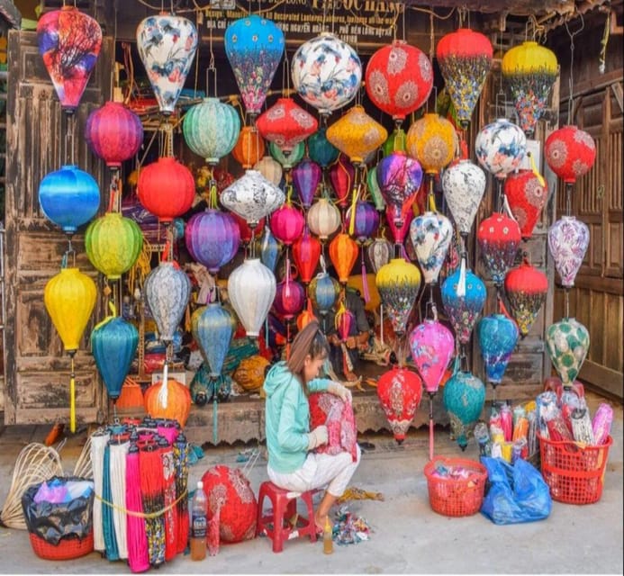 Hoi An: Lantern Making class at Local Home with Local Family - Choosing colors and shaping your souvenir