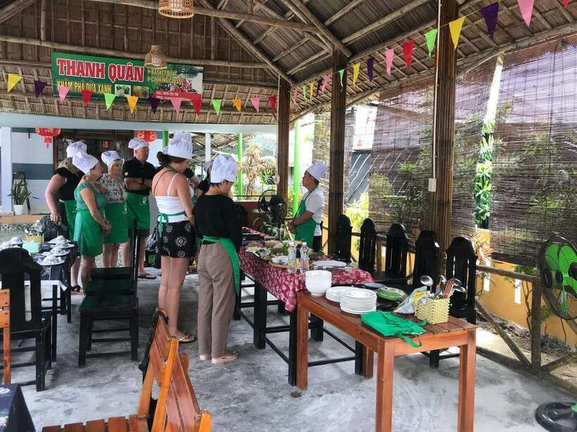 Hoi An :Lantern Making - Cooking Class -Coconut Basket Boat - Starting at the market in the morning