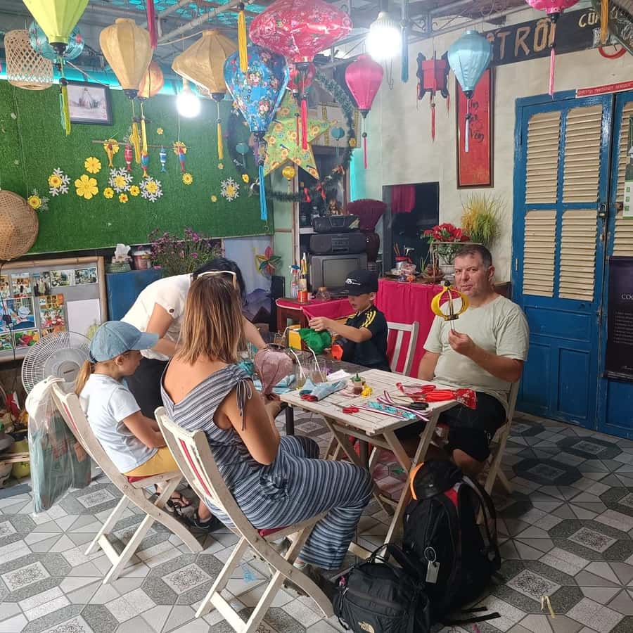 Hoi An : Lantern Making & Cooking Class With Local Family - Group setting, timing, and practical fit
