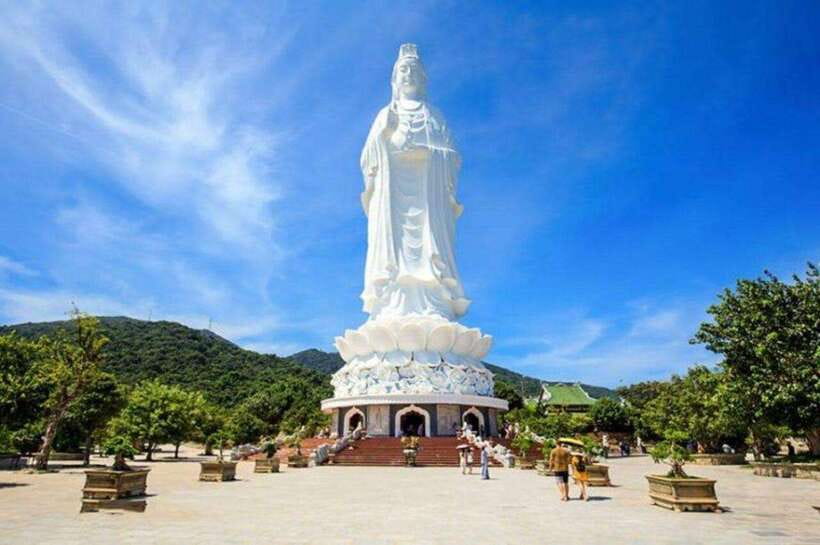 Hoi An: Marble Mountain & Monkey Mountain in Afternoon Tour - Caves, pagodas, and two hard-earned viewpoints
