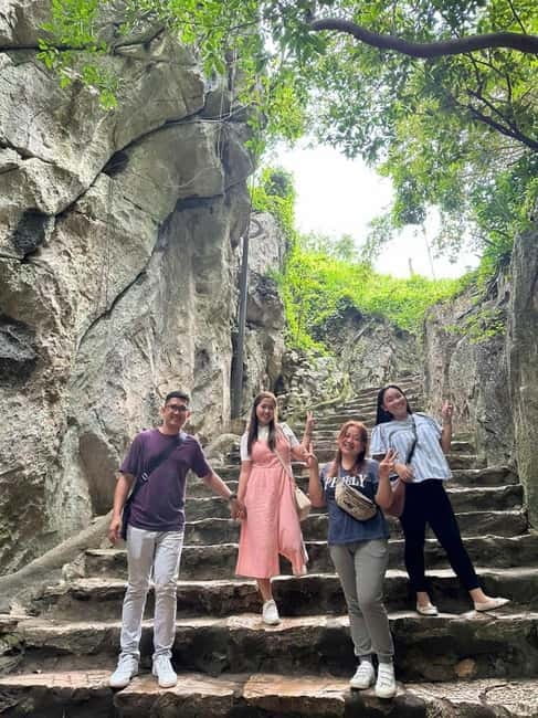Hoi An: Marble Mountains & Monkey Mountain -Am Phu Cave Tour - What to bring and how to handle the steps