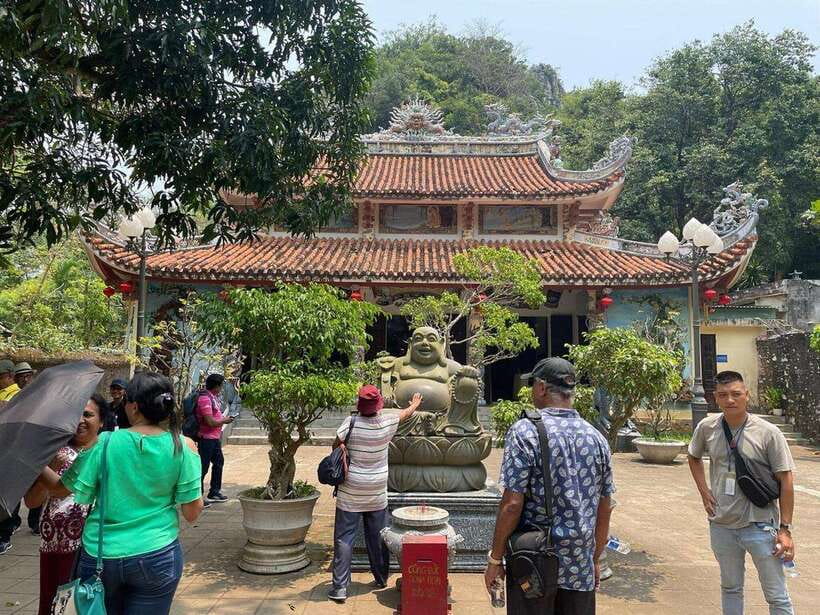 Hoi An: Marble Mountains, Monkey Mountain & My Son Day Tour - Monkey Mountain and the Lady Buddha statue