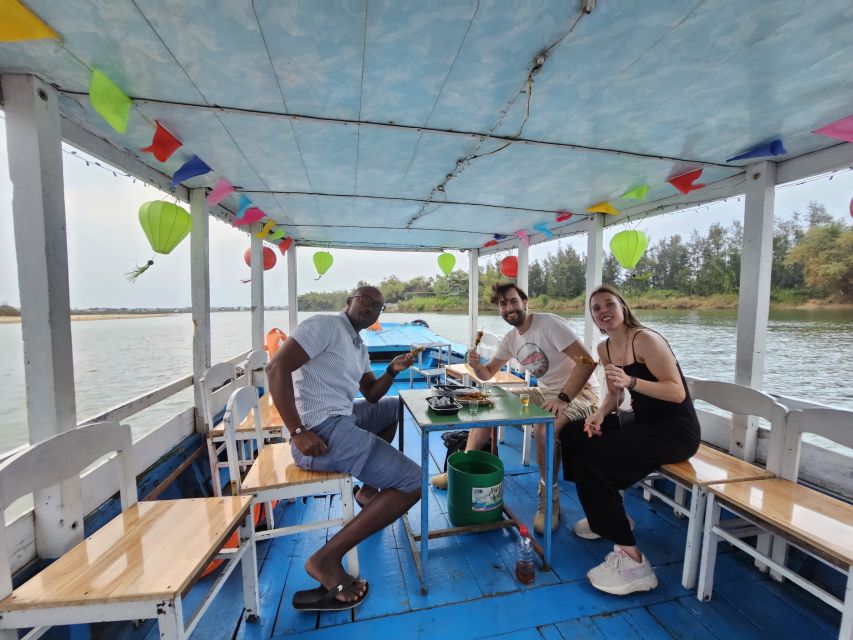 Hoi An: My Son Sanctuary & Sunset River Cruise BBQ or Banhmi - The 12:30 pickup and drive inland