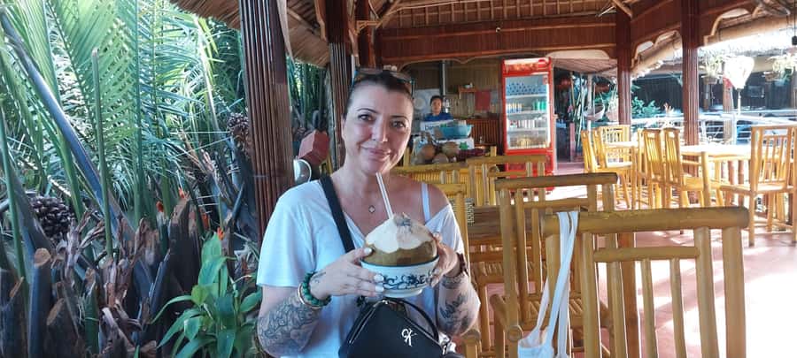 Hoi An: My Son Sanctuary with Basket Boat and Lunch Options - Making rice paper in a local house