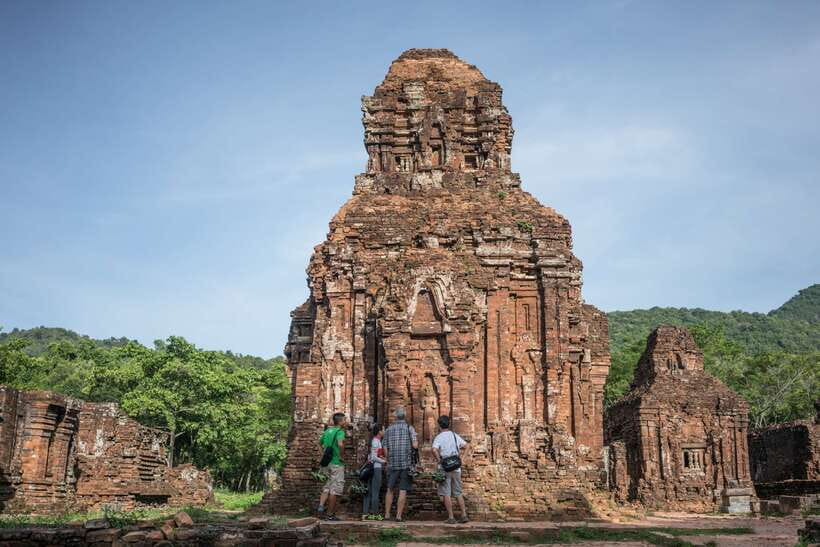 Hoi An: Private Cycling to My Son Sanctuary with Local Guide - Crossing the river into rural Central Vietnam