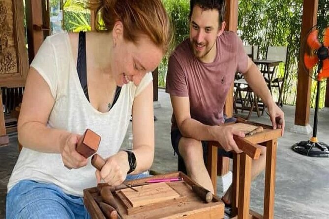 Hoi An Rickshaw Riding/Carpentry or Ceramic Class by Foodie Tour - What a private host changes