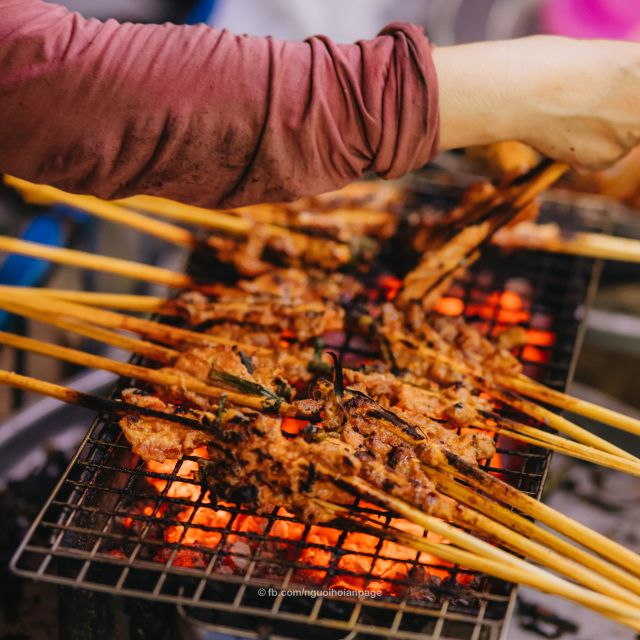 Hoi An Street Food Tour by Motorbike - Cao Lau beside the Thu Bon River