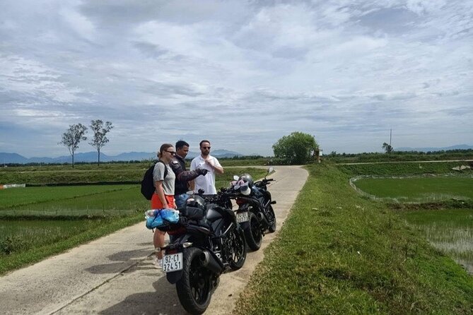 Hoi An to Hai Van pass loop with Motorbike Tour Mr Phu - A swim at Suoi Mo Waterfall