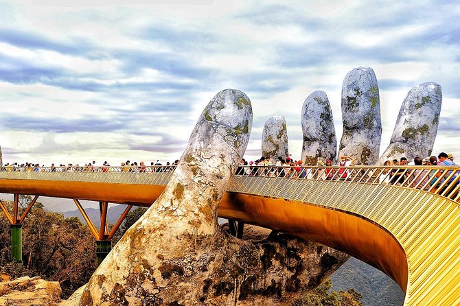 Hoi An To Hue By Private Car via Hai Van Pass, Golden Bridge - Marble Mountains gives you the first major stop