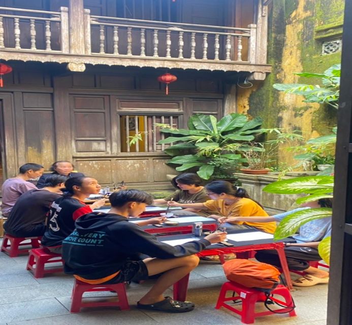 Hoi An: Traditional Vietnamese Calligraphy Class in Oldtown - Folk Painting and Watercolor Practice